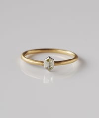 One of kind / Natural Diamond Ring ＜K18YG/Pt＞ - R211YGPT
