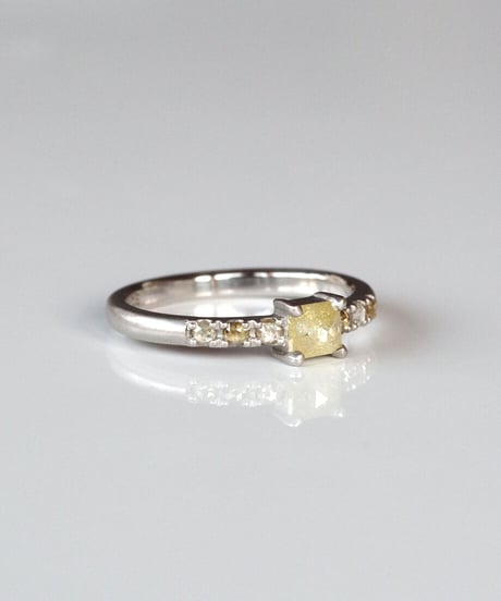 One of kind / Diamond Ring ＜Pt900＞ - R290CPT