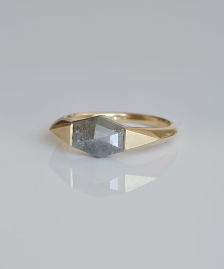 One of kind / Diamond Ring ＜K18YG＞ -R1290CYG