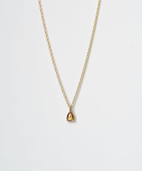One of a kind / Natural Diamond Necklace ＜K18YG＞ - N100C