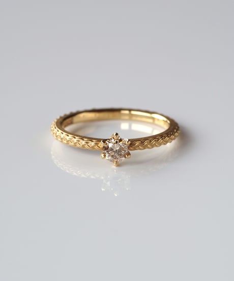 One of kind / Diamond Ring ＜K18YG＞ - R238CYG