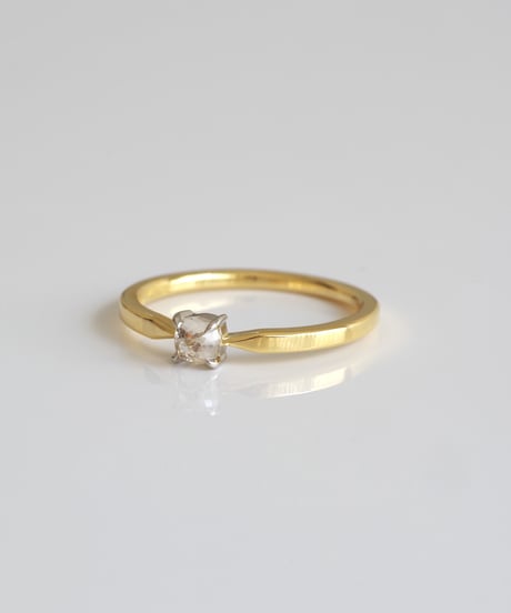 One of kind / Natural Diamond Ring ＜K18YG＞ -  R277YGPT