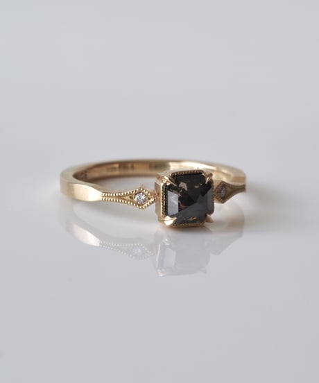 One of kind / Diamond Ring ＜K18YG＞ -R707C