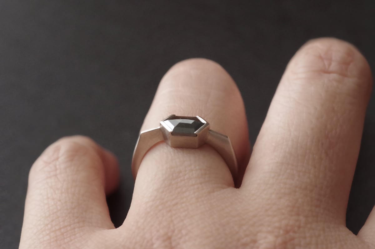 美品★KANOE★One of a kind K18ナチュラルダイヤモンドリング One of a kind / Diamond Ring ＜K18WG＞ - R888CWG