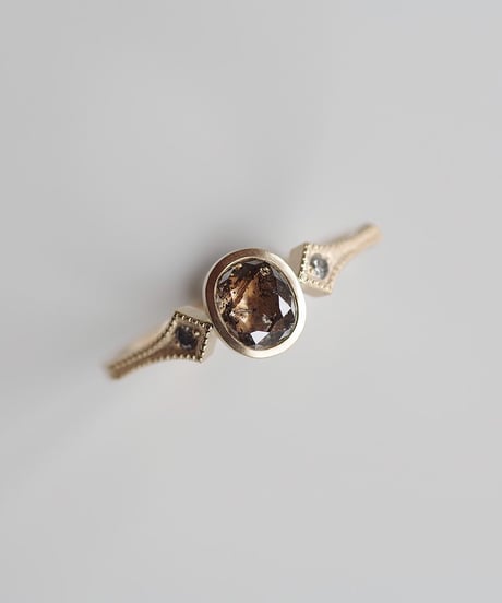 One of kind / Diamond Ring ＜K18YG＞ - R551CYG