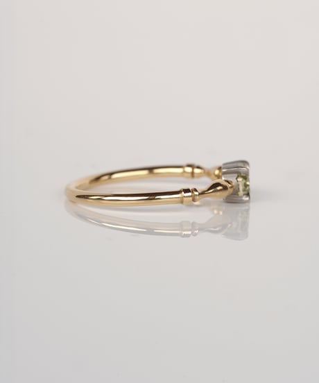 One of kind / Natural Diamond Ring ＜K18YG/Pt＞ - R592YGPT