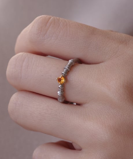 One of kind / Sapphire Ring ＜K18YG＞ - R30MSPT(O)