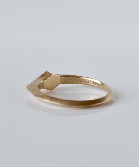 One of kind / Diamond Ring ＜K18YG＞ -R344C