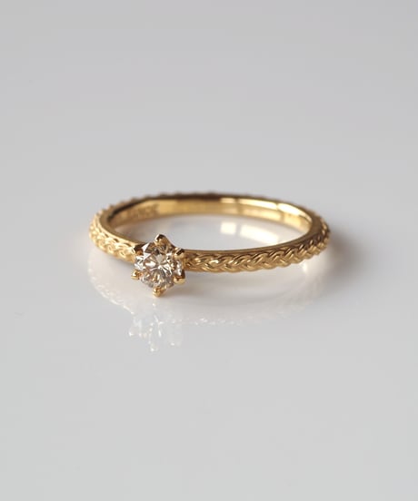 One of kind / Diamond Ring ＜K18YG＞ - R238CYG