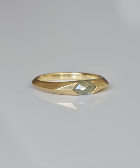 One of kind / Diamond Ring ＜K18YG＞ -RFCYG