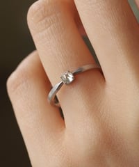 One of kind / Natural Diamond Ring ＜Pt＞ -  R171PT