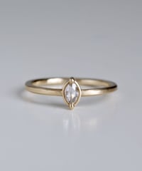 One of a kind / Rosecut diamond Ring ＜K18YG＞ - RR145C