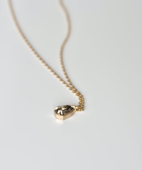 One of a kind / Natural Diamond Necklace ＜K18YG＞N252CYG