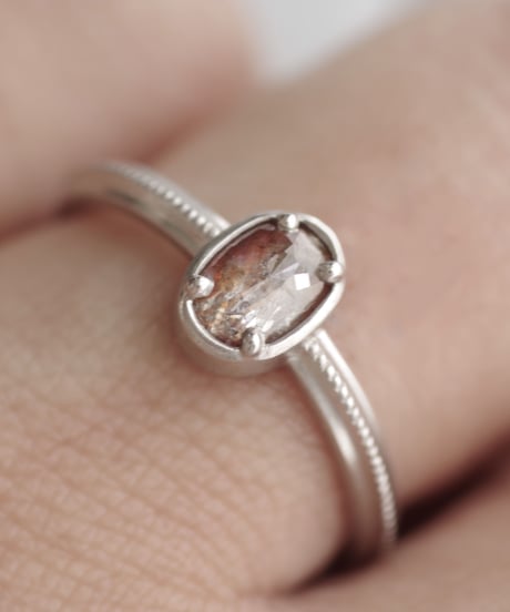 One of a kind / Diamond Ring ＜PT900＞ - R568C