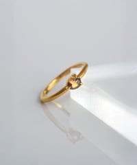 One of kind / Cabochon Diamond ring ＜K18YG＞ - R457YG/CB