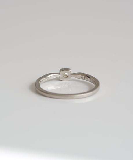 One of kind / Natural Diamond Ring ＜Pt＞ -  R171PT