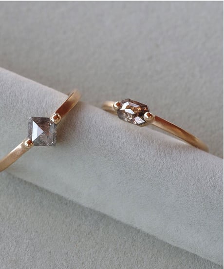 One of kind / Diamond Ring ＜K18YG＞ - R472CYG