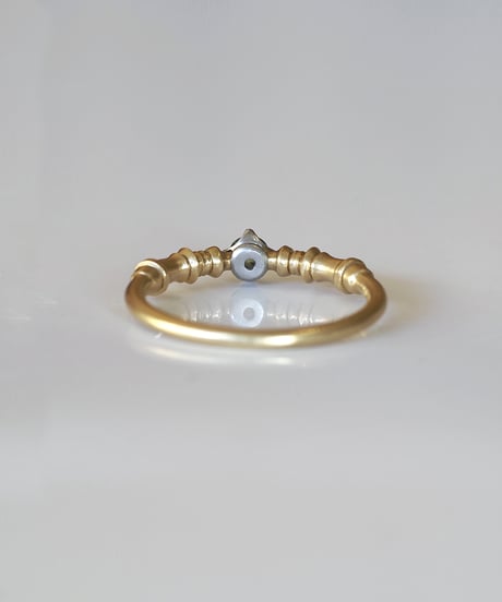 One of kind / Sapphire Ring ＜K18YG＞ - R32MSYG(MG)