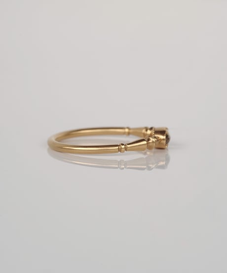 One of kind / Natural Diamond Ring ＜K18YG＞ - R202YG