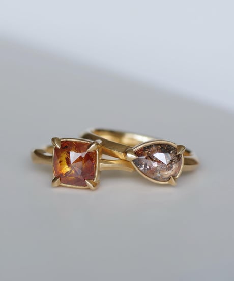 One of kind / Diamond Ring ＜K18YG＞ -R1540CYG