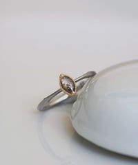One of kind / Diamond Ring ＜Pt900, K18YG＞ - R248CPTYG