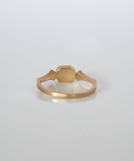 One of kind / Natural Diamond Ring ＜K18YG＞ - R491YG