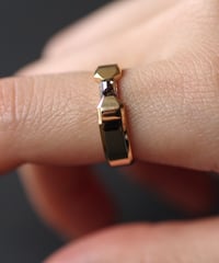 One of kind / Natural Diamond Ring ＜K18YG＞ - R307YG