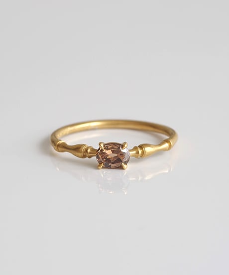 One of kind / Natural Diamond Ring ＜K18YG＞ -  R462YG