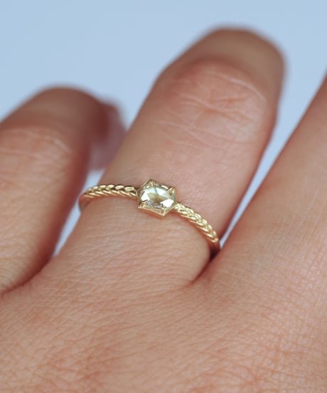 One of kind / Diamond Ring ＜K18YG＞ - R155CYG