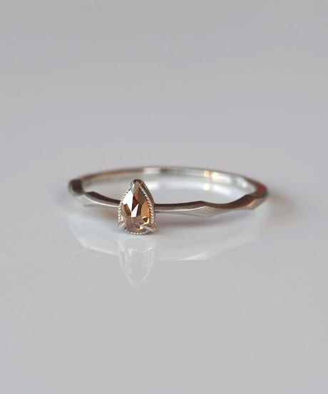 One of kind / Diamond Ring ＜Pt900＞ -R243CPT