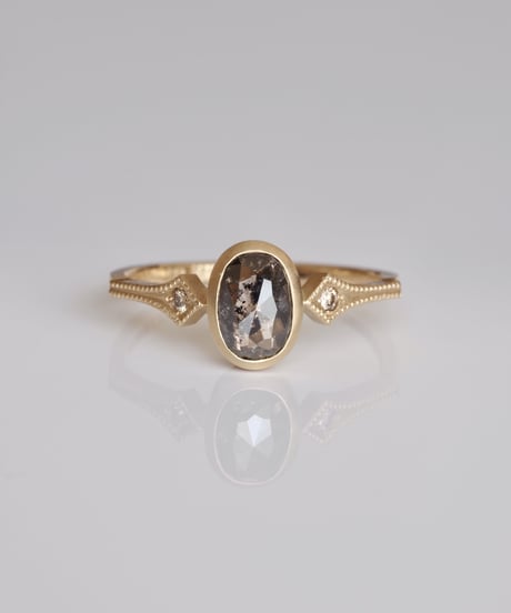 One of kind / Diamond Ring ＜K18YG＞ - R1170CYG