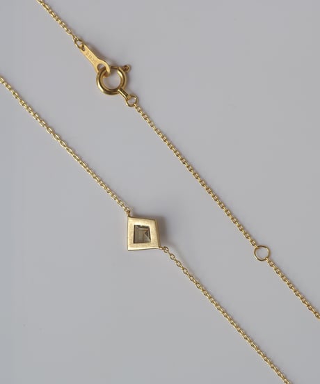 One of a kind / Natural Diamond Necklace ＜K18YG＞ - N469YG