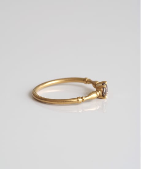 One of kind / Natural Diamond Ring ＜K18YG＞ -  R462YG