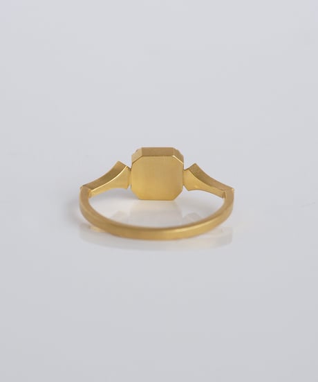 One of kind / Black Diamond ring ＜K18YG＞ - R1320YG