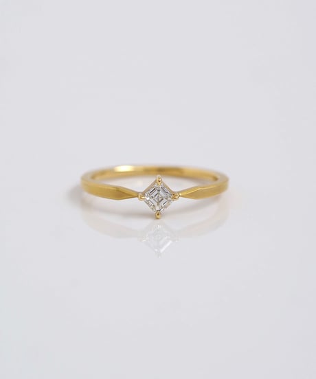 One of kind / Diamond ring【CGL】＜K18YG＞ - R203YG