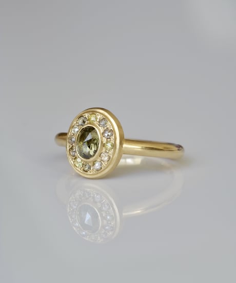One of kind / Diamond Ring ＜K18YG＞ - R570CYG