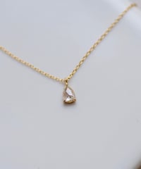 One of a kind / Rosecut Diamond Necklace ＜K18YG＞ - NR166C