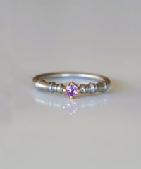 One of kind / Sapphire Ring ＜Pt＞ - R30MSPT(P)