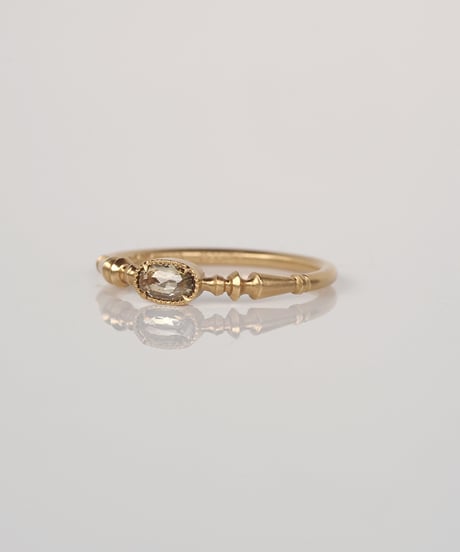 One of kind / Natural Diamond Ring ＜K18YG＞ - R202YG