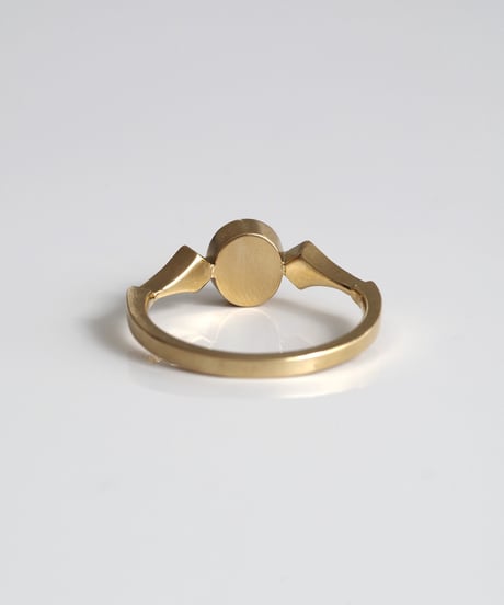 One of kind / Natural Diamond Ring ＜K18YG＞ -  R575YG