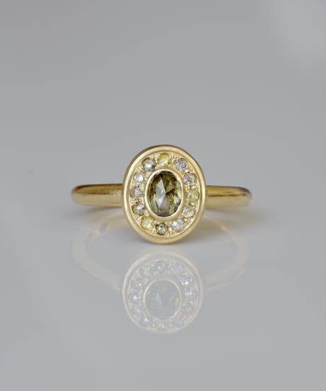 One of kind / Diamond Ring ＜K18YG＞ - R570CYG