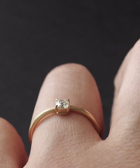 One of a kind / Diamond Ring ＜K18YG＞ - R276CYG