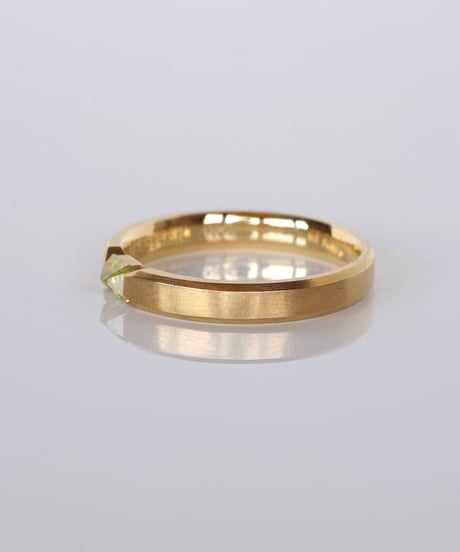 One of a kind / Natural Diamond Ring ＜K18YG＞ - R208YG