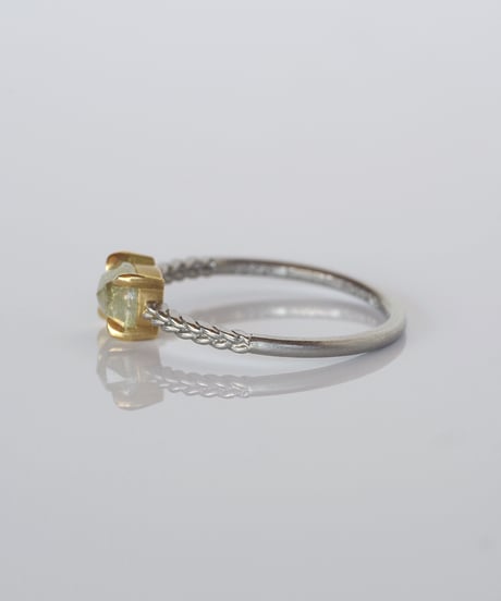 One of kind / Natural Diamond Ring ＜Pt / K18YG＞ - R820PTYG