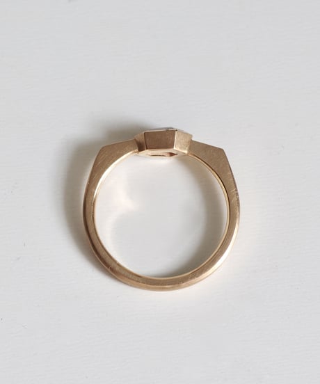 One of a kind / Diamond Ring ＜K18YG＞ - R488C