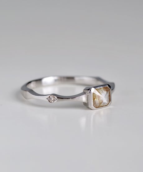 One of a kind / Diamond Ring ＜PT900＞ - R373C