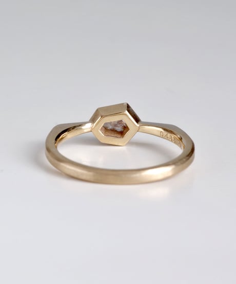 One of a kind / Diamond Ring ＜K18YG＞ - R488C