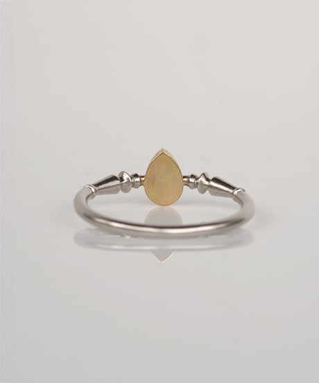 One of kind / Natural Diamond Ring ＜Pt/K18YG＞ - 243PTYG