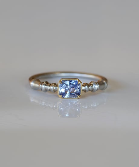 One of kind / Sapphire Ring ＜Pt / K18YG＞ - R570SPTYG