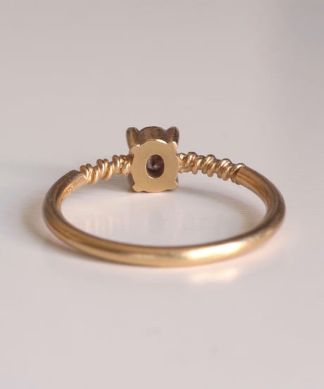 One of a kind / Diamond Ring ＜K18YG＞ - R305C